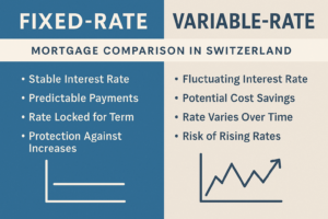 Fixed vs. Variable Mortgage Comparison Switzerland