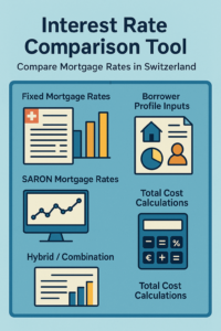 Interest rate comparison tool Switzerland