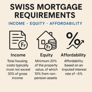 Swiss mortgage requirements