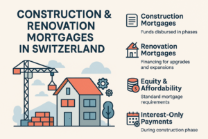 Construction and renovation mortgages Switzerland